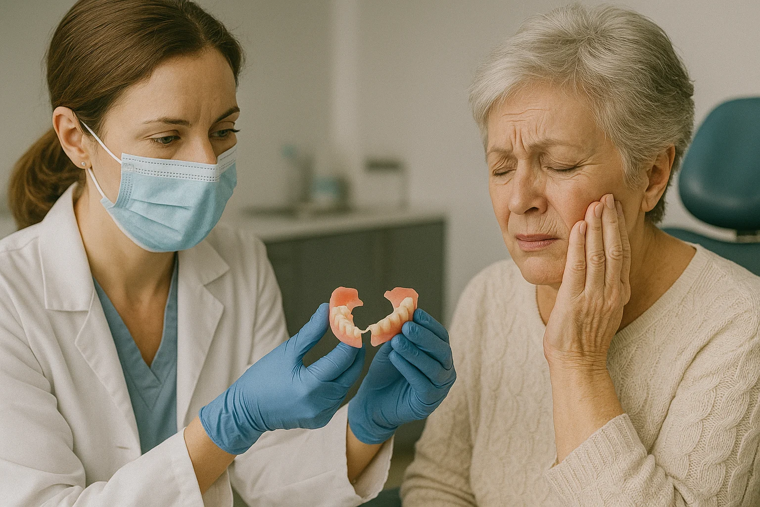 Handling a Broken Denture Emergency: Quick Fixes and Professional Repairs